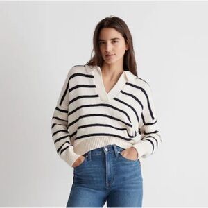 Madewell striped sweater size small